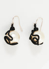 Float Bead Earring in Pearl